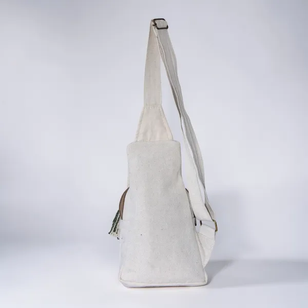 White_Handloom_Cotton_Crossbody_Bag_For_Men_&_Women