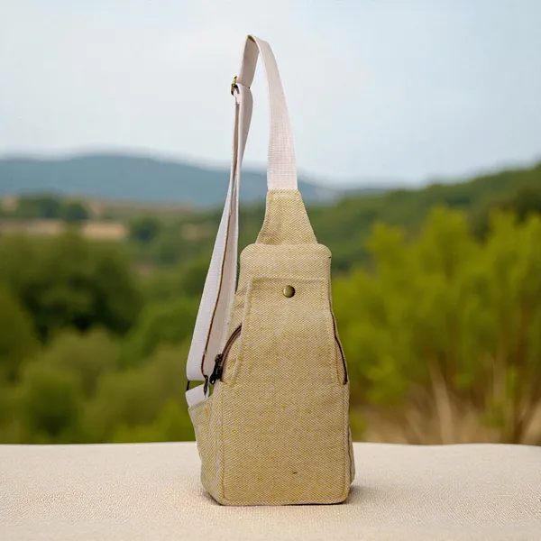 Yellow_Cotton_Crossbody_Bag_For_Men_&_Women