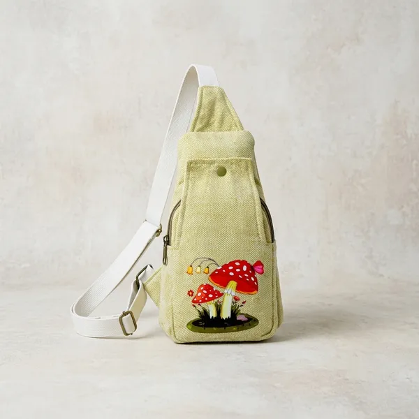 Yellow_Cotton_Crossbody_Bag_For_Men_&_Women
