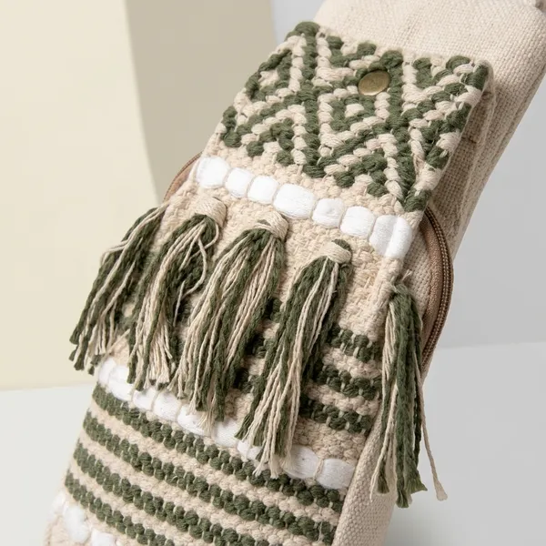 White_Handloom_Cotton_Crossbody_Bag_For_Men_&_Women