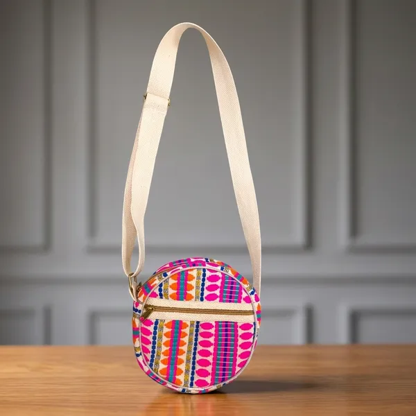 Yellow_Cotton_Crossbody_Bag_For_Men_&_Women