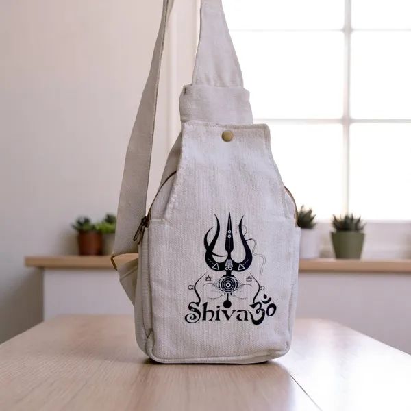 White_Cotton_Crossbody_Bag_For_Men_&_Women