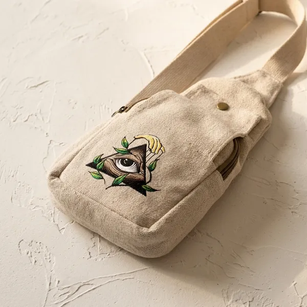 White_Cotton_Crossbody_Bag_For_Men_&_Women
