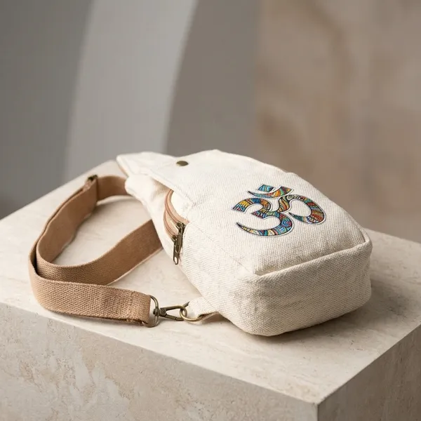 White_Cotton_Crossbody_Bag_For_Men_&_Women