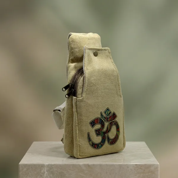 Yellow_Cotton_Crossbody_Bag_For_Men_&_Women