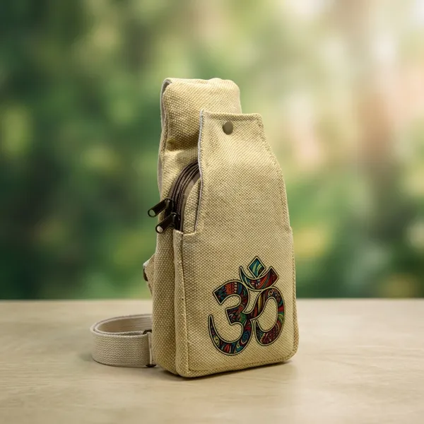Yellow_Cotton_Crossbody_Bag_For_Men_&_Women
