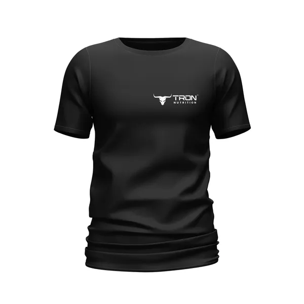 Black_Cotton_Gym_T-Shirt_For_Unisex
