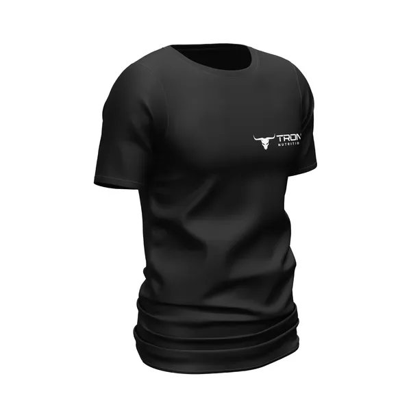 Black_Cotton_Gym_T-Shirt_For_Unisex