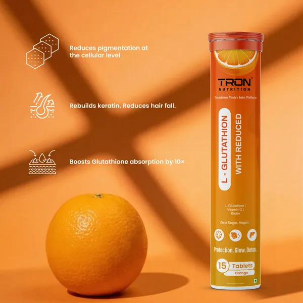 Tron_L-Glutathione_Vitamin_C_Biotin_Effervescent_Tablets_Orange_Pack_Of_1