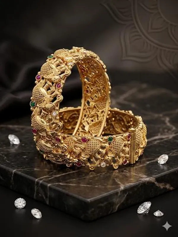 Temple_Elephant_Kada_Set