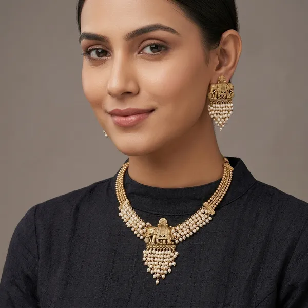 Elephant_Moti_Necklace_Set
