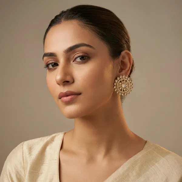 Surajmukhi_Kundan_Stud