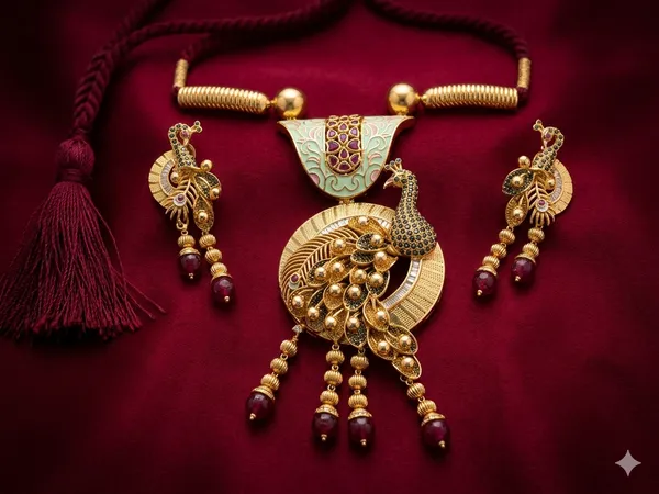 The_Mayura_Pastel_Enamel_&_Textured_Gold_Set