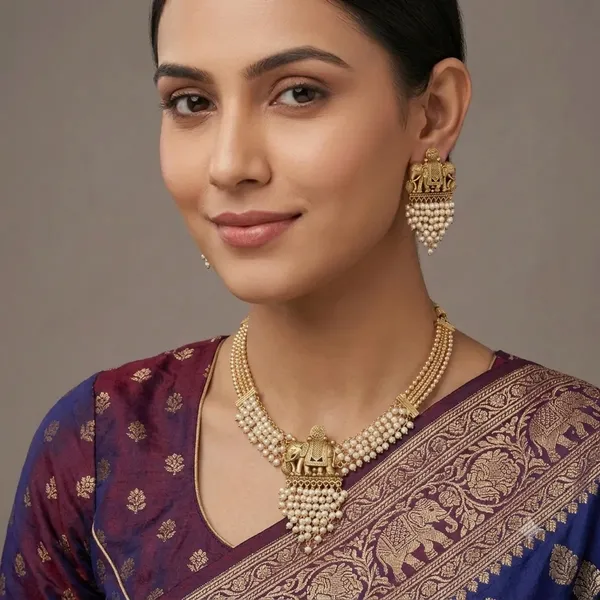 Elephant_Moti_Necklace_Set
