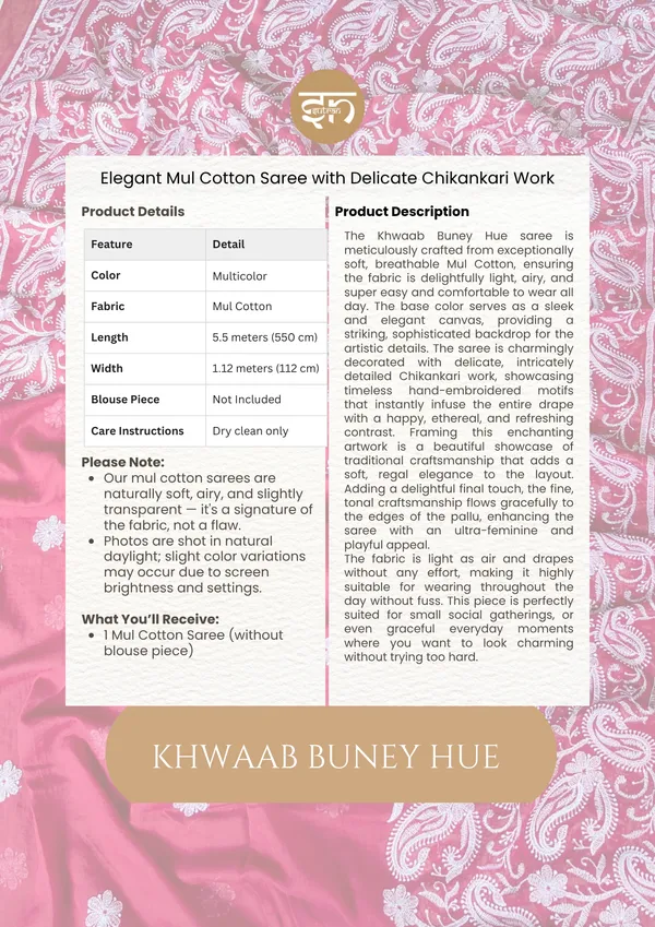 Khwaab_Buney_Hue:_Royal_Blue_Elegant_Mul_Cotton_Saree_with_Delicate_Chikankari_Work