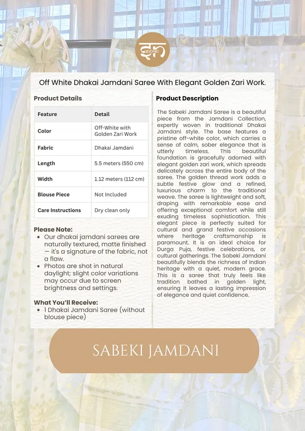 Sabeki_Jamdani:_White_&_Golden_Dhakai_Jamdani_Saree_For_Women