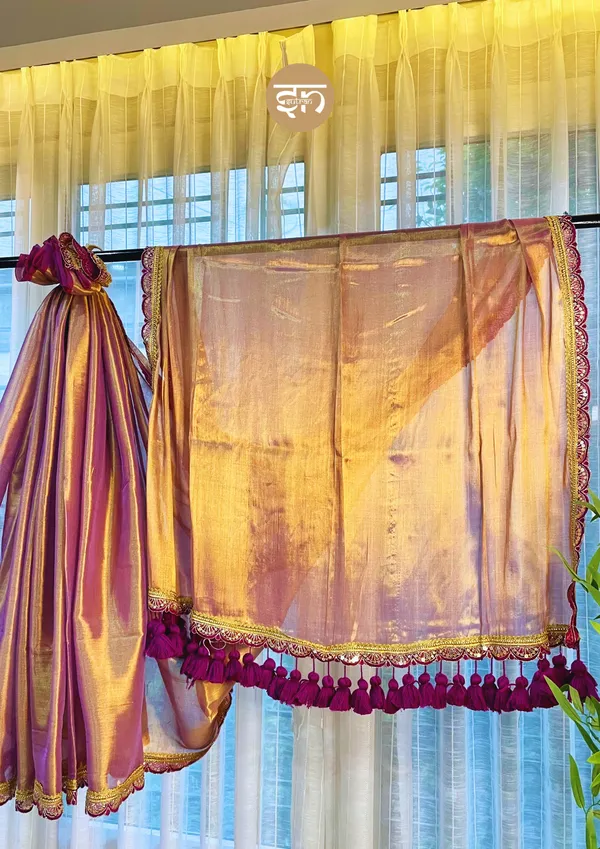 Sohagi_Taradhuli:_Purple_&_Magenta_Tissue_Saree_For_Women