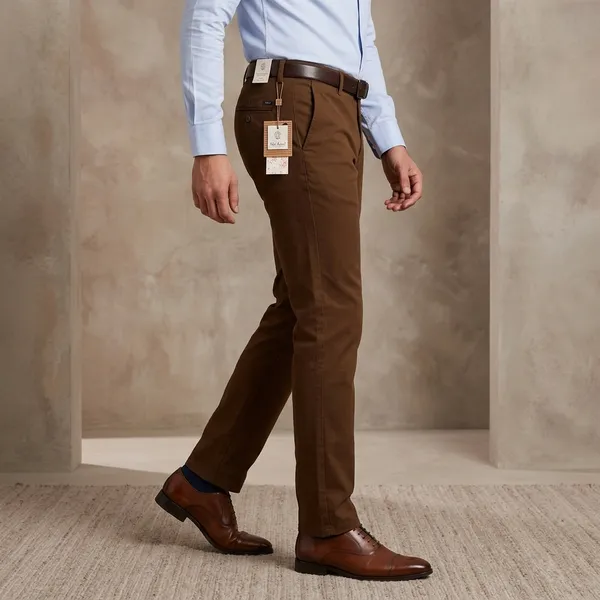 Cotton_Slim_Fit_Formal_Trousers_For_Men_Brown