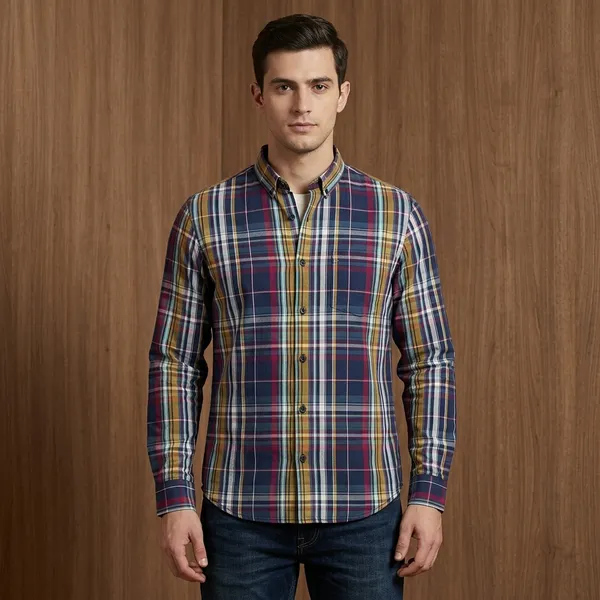 Multicolor_Cotton_Regular_Fit_Checked_Full_Sleeve_Casual_Shirt_For_Men