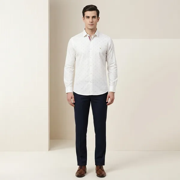 White_Cotton_Regular_Fit_Floral_Print_Full_Sleeve_Formal_Shirt_For_Men