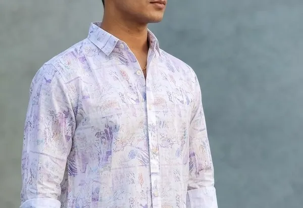 White_Linen_Regular_Fit_Abstract_Print_Full_Sleeve_Casual_Shirt_For_Men
