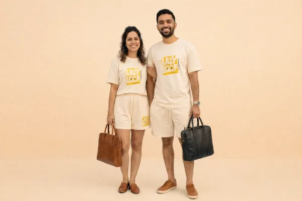 Off_White_Cotton_Relaxed_Fit_Yellow_Graphic_Print_Couple_Lounge_Set_Pack_Of_2