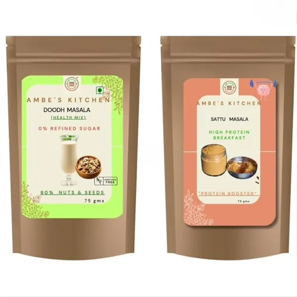 High_Protein_Combo_l_Sattu_Masala_Powder_And_Doodh_Masala_Combo