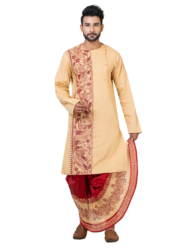 Hand_Fabric_Dhoti_Punjabi_Set
