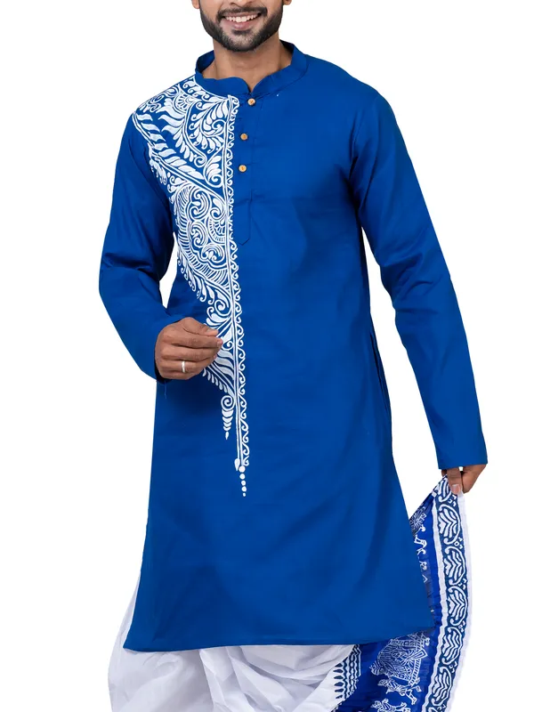 Hand_Fabric_Dhoti_Punjabi_Set