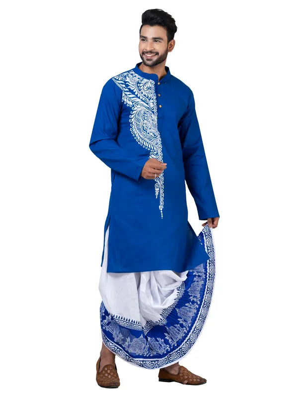 Hand_Fabric_Dhoti_Punjabi_Set