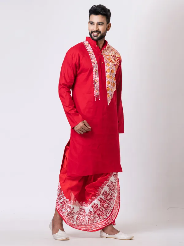 Hand_Fabric_Dhoti_Punjabi_Set