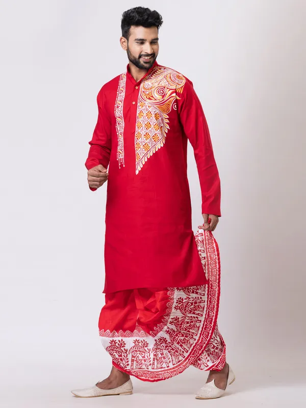 Hand_Fabric_Dhoti_Punjabi_Set
