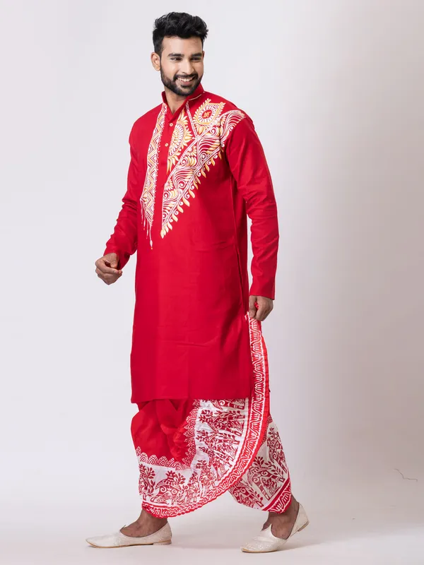 Hand_Fabric_Dhoti_Punjabi_Set