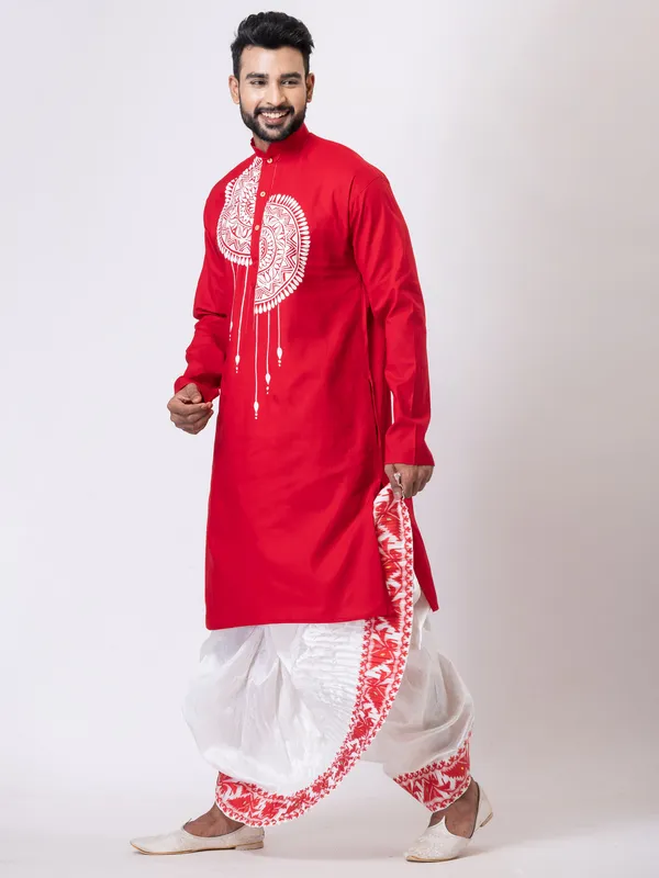 Hand_Fabric_Dhoti_Punjabi_Set