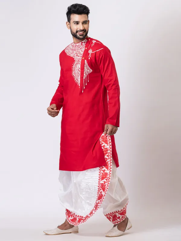 Hand_Fabric_Dhoti_Punjabi_Set