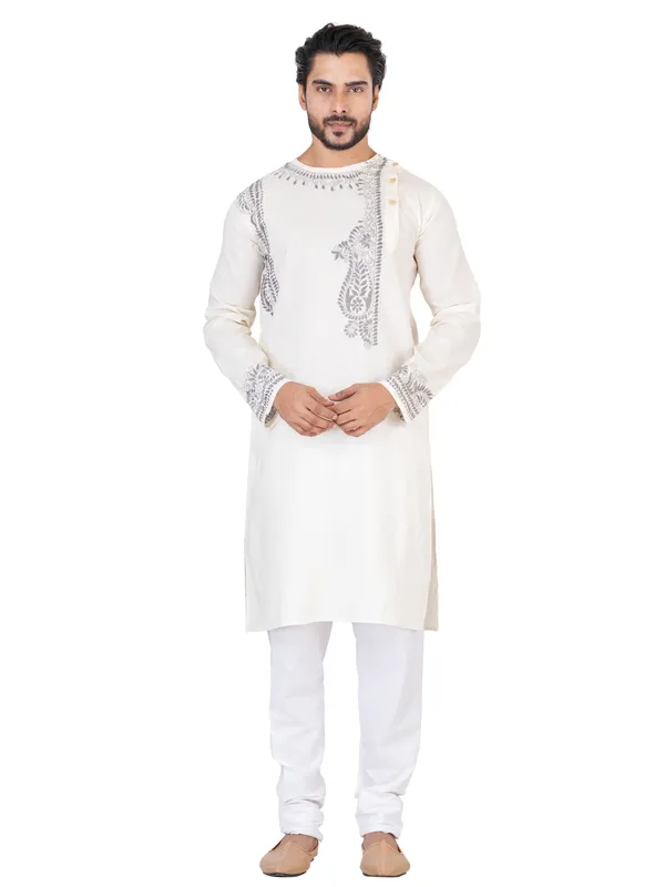 Handmade_Kanthastitch_Kurta