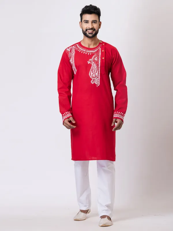 Handmade_Kanthastitch_Kurta