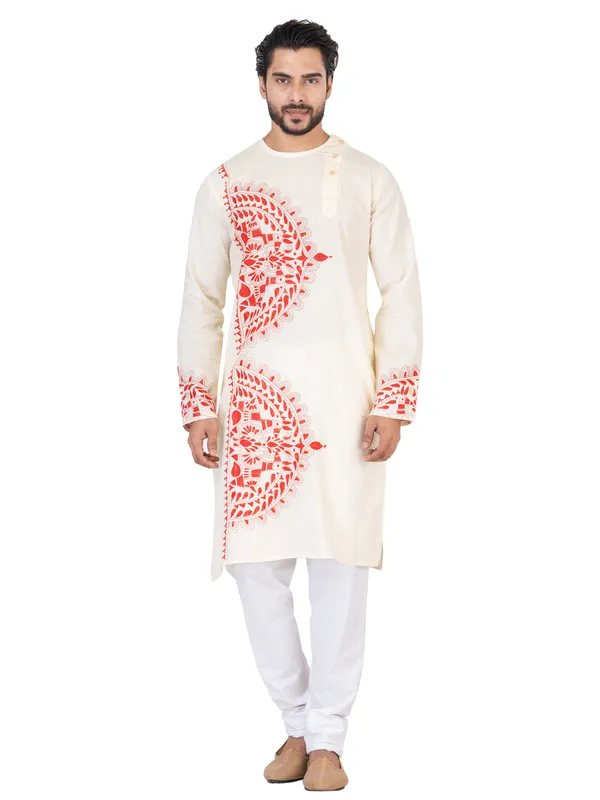 Handmade_Kanthastitch_Kurta