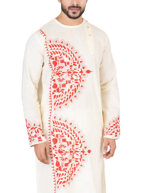 Handmade_Kanthastitch_Kurta