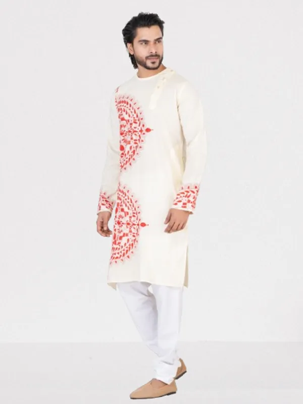 Handmade_Kanthastitch_Kurta