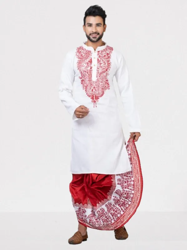 Hand_Fabric_Dhoti_Punjabi_Set