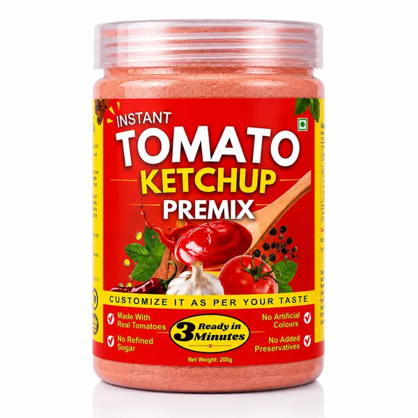 Instant_Tomato_Ketchup_Premix (Makes upto 1.2Kgs)