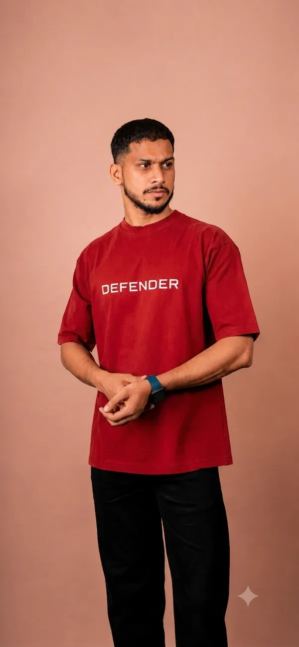 DEFENDER_—_Premium_Oversized_T-Shirt