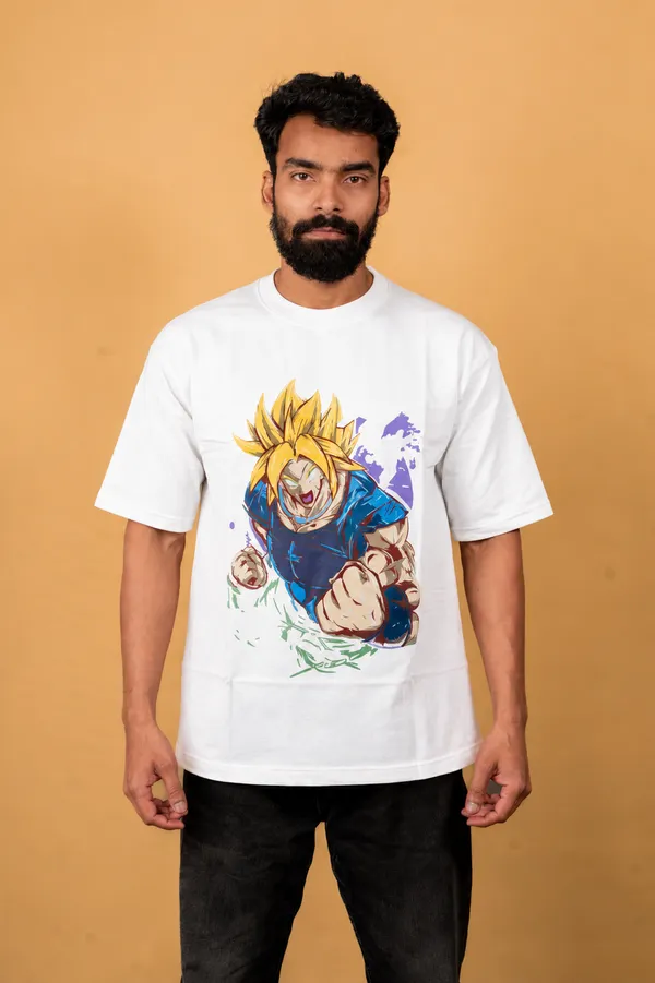 White_Cotton_French_Terry_T-shirt_For_Men