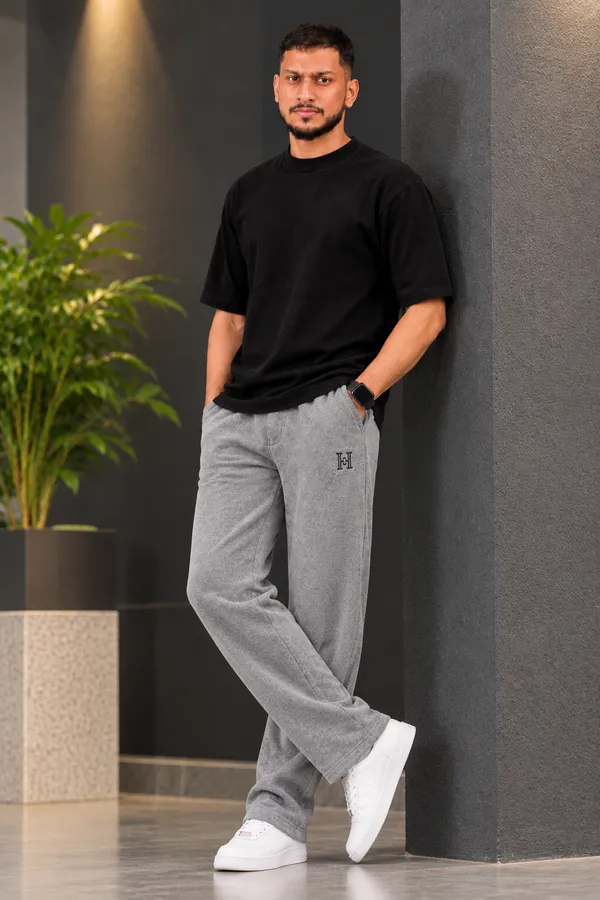 Men_Ash_Gray_Heavy_Cotton_Winter_Track_Pants