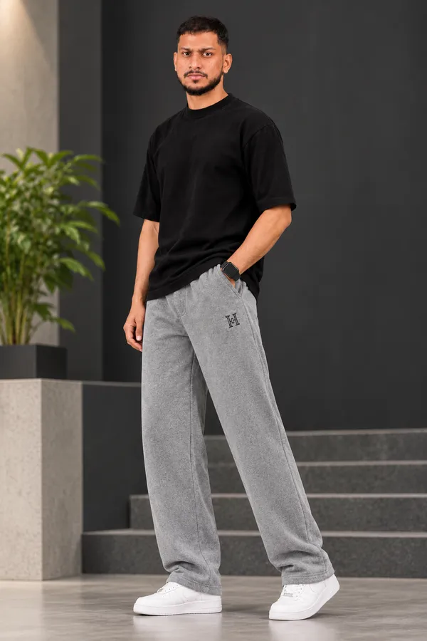Men_Ash_Gray_Heavy_Cotton_Winter_Track_Pants