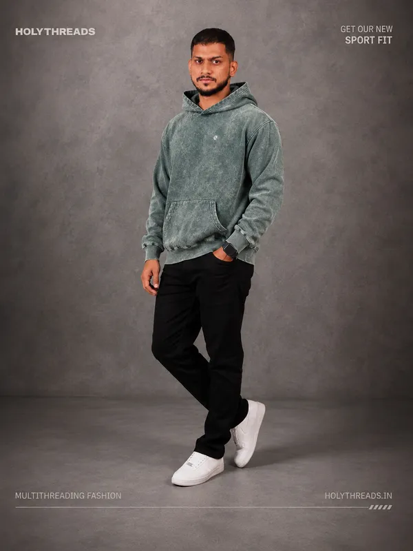 Leaf_Green_acid_wash_winter_wear_hoodie