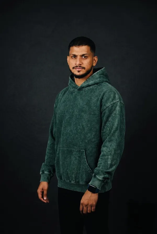 Leaf_Green_acid_wash_winter_wear_hoodie