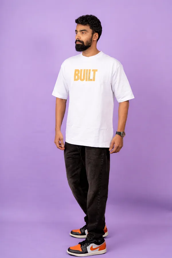 White_Cotton_French_Terry_T-shirt_For_Men