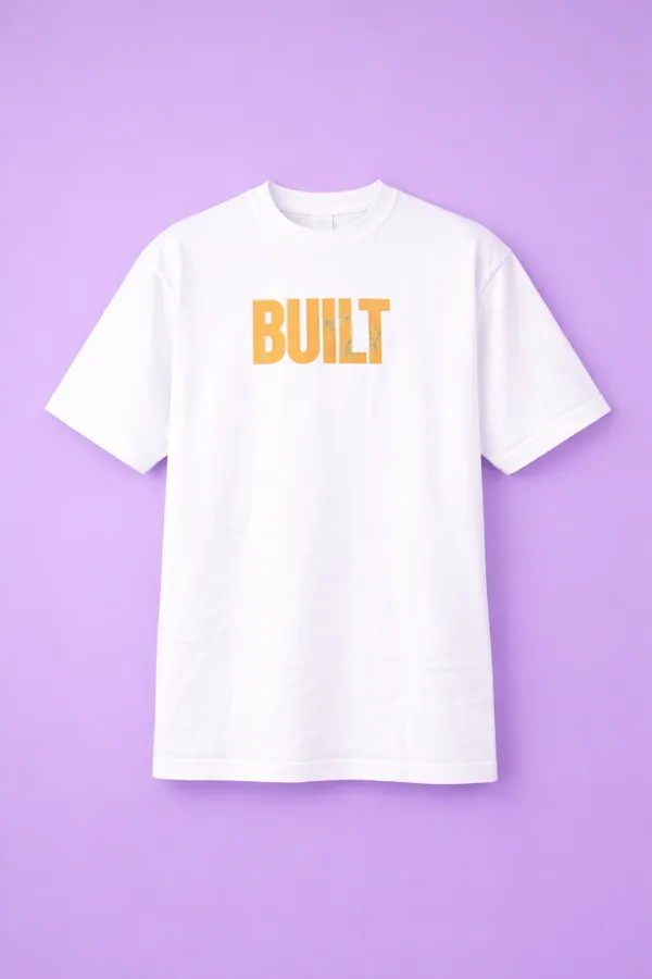 White_Cotton_French_Terry_T-shirt_For_Men